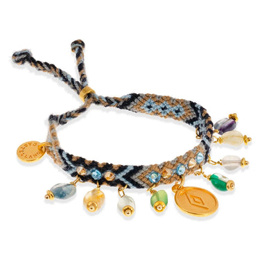 Kalepsu Wayuu bracelet - Blue Beach