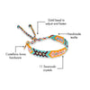 Wayuu Skinny bracelet - Aqua