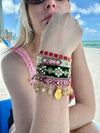 Kalepsu Wayuu bracelet - Pink Aura