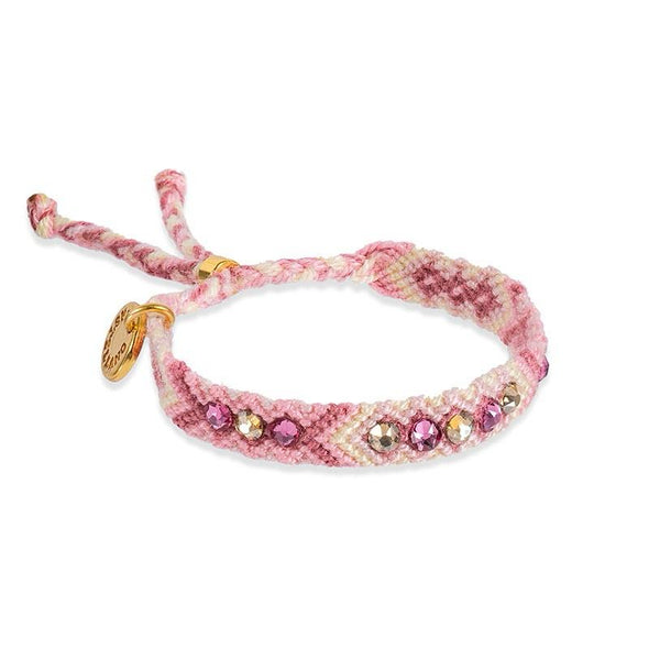 Wayuu Skinny bracelet - Desert Rose