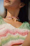 CHOKER WAYUU  Kalepsu - Pink Aura