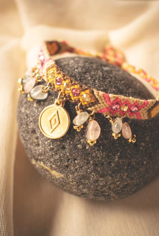 Fabric Bracelet For Women Braided Rope Cloth Bracelets Jewelry Friendship  Gift | eBay