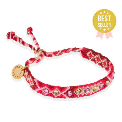 Wayuu Skinny bracelet- Red