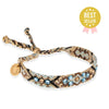 Be The Change - Friendship Bracelet - Beige