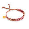 Wayuu Skinny bracelet - Pink Aura